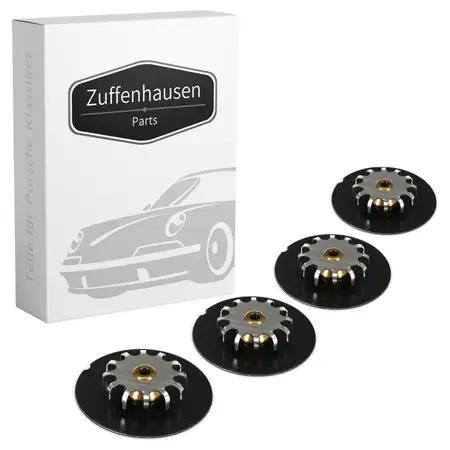 4x Bremstr&auml;gerplatte 44mm f&uuml;r PORSCHE 964 993 928 5.0 5.4 vorne 96535109600