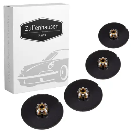 4x Bremstr&auml;gerplatte 28mm f&uuml;r PORSCHE 996 997 Boxster Cayman vorne / hinten 99635208602