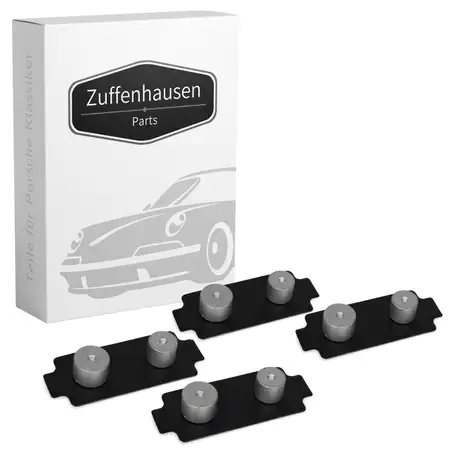 4x Bremstr&auml;gerplatte 36/40mm f&uuml;r PORSCHE Boxster Cayman (986 987) vorne 99635108802