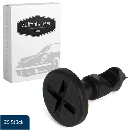 25x Clips Befestigungsclip Motorraum Motorraumabdeckung f&uuml;r PORSCHE 95557271000