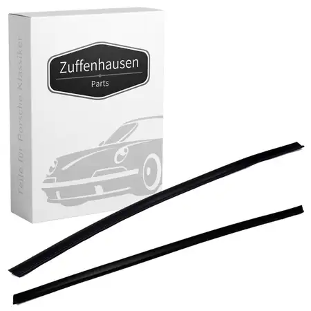 2x Fensterdichtung Abdichtleiste f&uuml;r PORSCHE 911 964 Coupe links + rechts