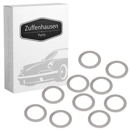 10x Einstellscheibe Riemenscheibe Lichtmaschine f&uuml;r PORSCHE 93010656400