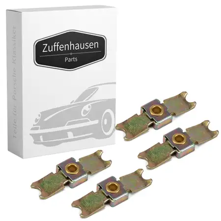 4x Spreizb&uuml;gel Handbremse f&uuml;r PORSCHE 356 C 1600/2000 911 1963-1990 912 91135209001