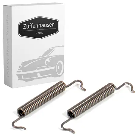 2x Feder Bremsbacken f&uuml;r PORSCHE 996 997 991 992 Boxster Cayenne Panamera Taycan 298609717