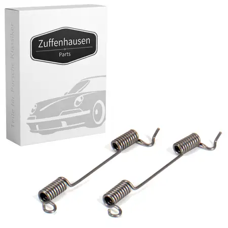 2x Feder R&uuml;ckzugfeder Bremsbacken f&uuml;r PORSCHE 997 Boxster Cayman (987) 99735272302