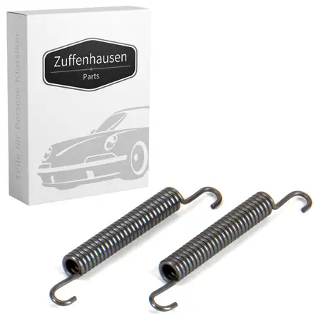 2x Feder Bremsbacken f&uuml;r PORSCHE 356 911 964 993 924 928 944 968 Boxster (986) 90135293210