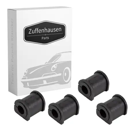 4x Stabilisatorlager &Oslash; 15mm f&uuml;r PORSCHE 911 2.0 2.2 2.3 2.7 912 1.6 hinten 90133379303