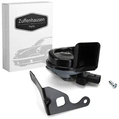 Fanfare Signalhorn Halter TIEFTON f&uuml;r PORSCHE Panamera (970) bis 2013 links 97063502101