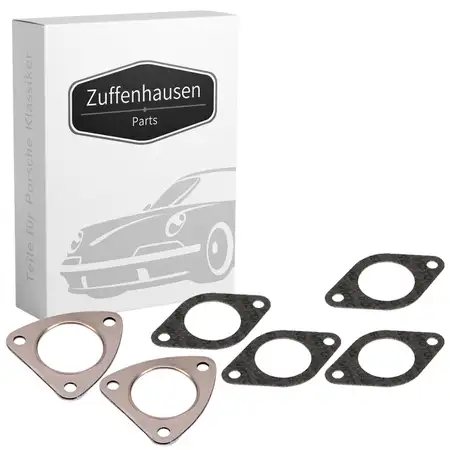 Dichtung Set Abgaskr&uuml;mmer f&uuml;r PORSCHE 924 2.5 S 150/160 PS 944 2.5 163 PS