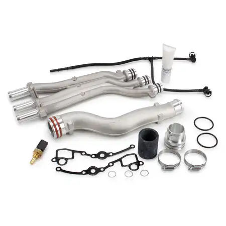 Wasserrohr K&uuml;hlmittelrohrleitung Set f&uuml;r PORSCHE Cayenne (9PA) S / Turbo / S 4.5