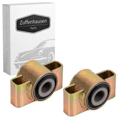 2x Querlenkerlager Lagerbock Nachlauflager f&uuml;r PORSCHE 944 968 vorne 95134102301