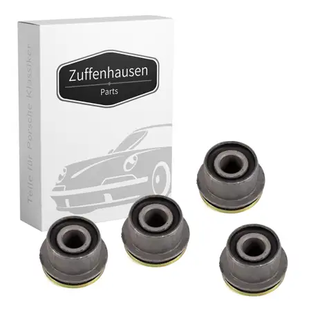 4x Querlenkerlager Flanschlager f&uuml;r PORSCHE 911 63-90 912 1.6 hinten 90133105900