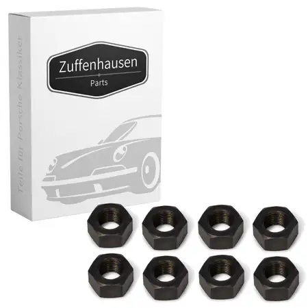 8x Pleuelmutter f&uuml;r PORSCHE 356 B / C 1600 / 1600 SC 60-95 PS + 912 1.6 50203114