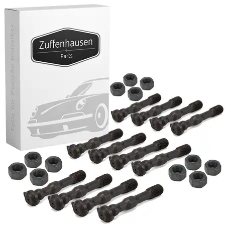 12x Pleuelschraube 10x69mm + Pleuelmutter f&uuml;r PORSCHE 911 2.2-3.0 ab 1972