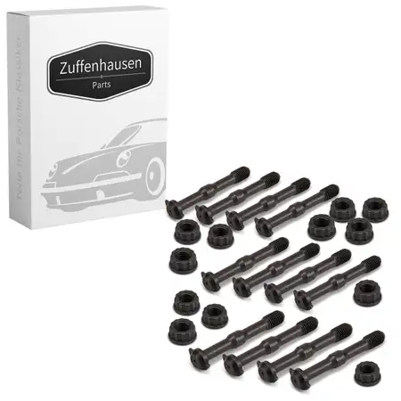 12x Pleuelschraube 9x69,6mm + Pleuelmutter f&uuml;r PORSCHE 964 Carrera / Turbo