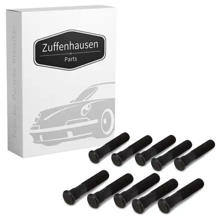 10x Radbolzen 66MM f&uuml;r PORSCHE 911 Turbo 924 2.0 944 2.5 -1985 vorne 91133167100