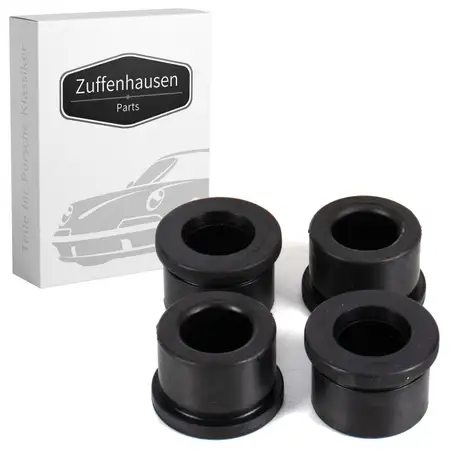 4x Gummilager Querlenker f&uuml;r PORSCHE 911 1963-1990 Vorderachse unten 90134142102