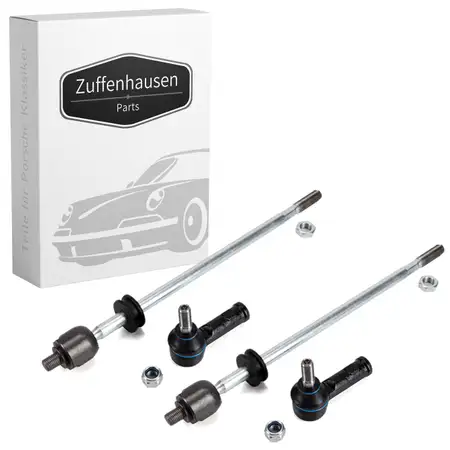 2x Spurstange + Spurstangenkopf f&uuml;r PORSCHE 944 ab 1987 968 vorne 94434703328