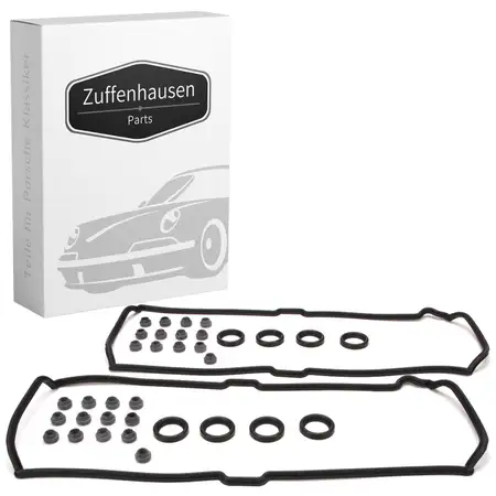 2x Ventildeckeldichtung + Dichtring + Druckring PORSCHE 928 S / GT 944 S / S2 968