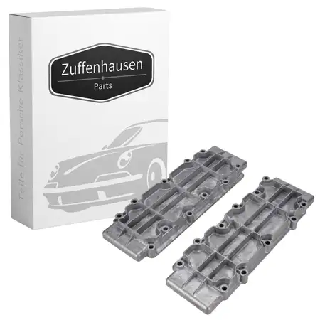 2x Ventildeckel ALU f&uuml;r PORSCHE 911 2.0-3.2 1967-1990 914 /6 2.0 unten 93010511605