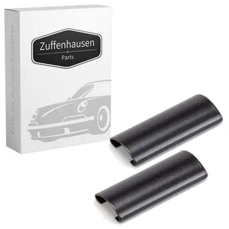 2x Abdeckung Zierrahmen Frontscheibe SCHWARZ f&uuml;r PORSCHE 911 959 9115419210170K