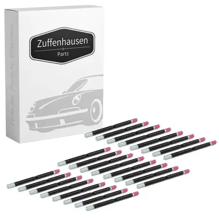 24x Stehbolzen f&uuml;r PORSCHE 911 964 993 Carrera RS + Turbo links 99310117054