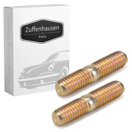 2x Stehbolzen W&auml;rmetauscher M8x20mm f&uuml;r PORSCHE 356 911 914 924 964 993 959 99906200602