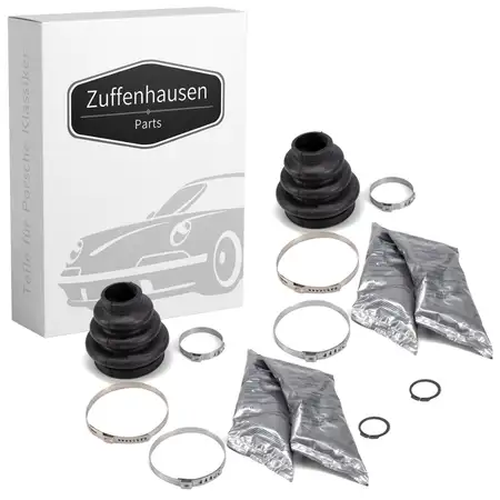 2x Achsmanschette Satz f&uuml;r PORSCHE 996 997 991 Boxster Cayman 986/7/1/2 hinten 99633229300