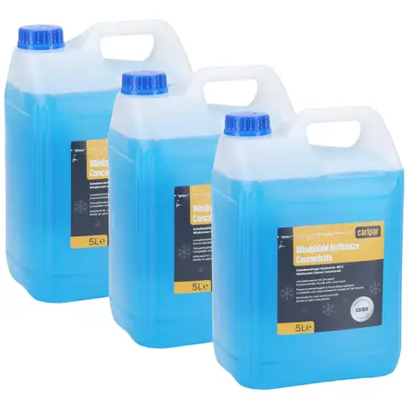 15 Liter CARIPAR WINDSHIELD ANTIFREEZE Scheiben Frostschutz Konzentrat Citrusduft -60&deg;C