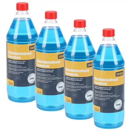 4L 4 Liter CARIPAR WINDSHIELD ANTIFREEZE Scheiben Frostschutz Konzentrat Citrusduft -60&deg;C