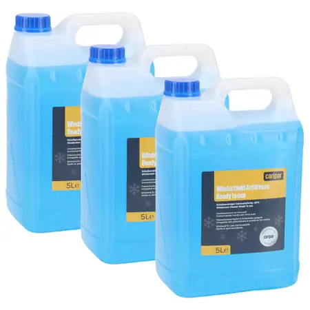 15L CARIPAR WINDSHIELD ANTIFREEZE Scheiben Frostschutz Citrusduft -30&deg;C GEBRAUCHSFERTIG