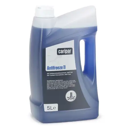 5L 5 Liter CARIPAR ANTIFREEZE 11 Frostschutz K&uuml;hlerfrostschutz Konzentrat