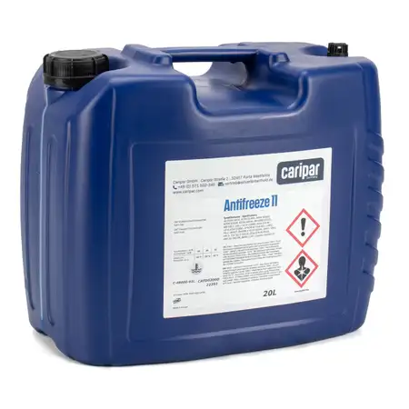 20L 20 Liter CARIPAR ANTIFREEZE 11 Frostschutz K&uuml;hlerfrostschutz Konzentrat