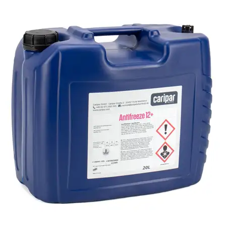 20L 20 Liter CARIPAR ANTIFREEZE 12+ Frostschutz K&uuml;hlerfrostschutz Konzentrat