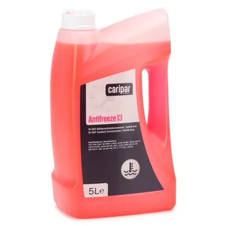 5L 5 Liter CARIPAR ANTIFREEZE 13 Frostschutz K&uuml;hlerfrostschutz Konzentrat