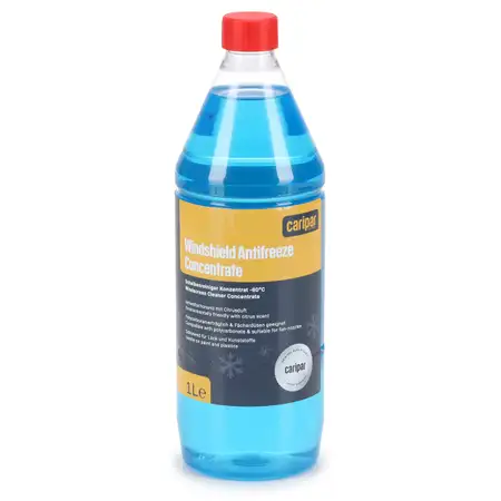 1L 1 Liter CARIPAR WINDSHIELD ANTIFREEZE Scheiben Frostschutz Konzentrat Citrusduft -60&deg;C