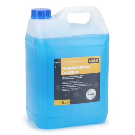 5L 5 Liter CARIPAR WINDSHIELD ANTIFREEZE Scheiben Frostschutz Konzentrat Citrusduft -60&deg;C