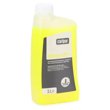 1L 1 Liter CARIPAR ANTIFREEZE RD Frostschutz K&uuml;hlerfrostschutz Konzentrat MB 325.7 Citan