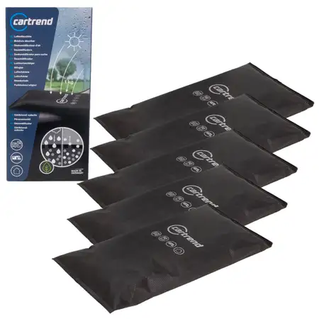 5x 1kg CARTREND Luftentfeuchter Auto-Entfeuchter PKW Auto Wohnwagen Boot wiederverwendbar