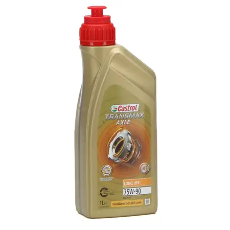 1L 1 Liter CASTROL Achsgetriebe&ouml;l TRANSMAX AXLE LONG LIFE 75W-90 API GL-5