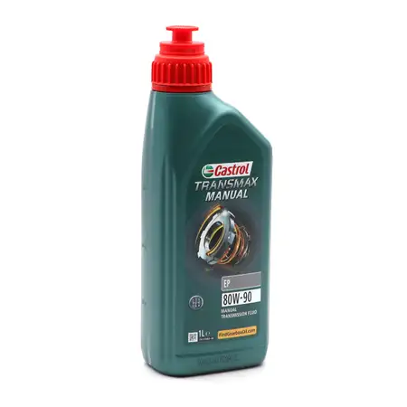 1L 1 Liter CASTROL TRANSMAX MANUAL EP 80W-90 Schaltgetriebe&ouml;l API GL-4 MAN341