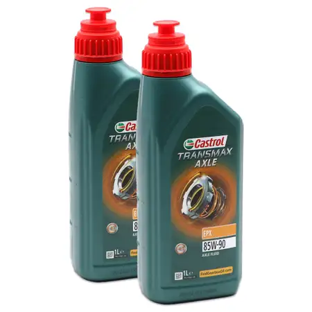 2L 2 Liter CASTROL TRANSMAX AXLE EPX 85W-90 Schaltgetriebe&ouml;l API GL-5 MB 235.0