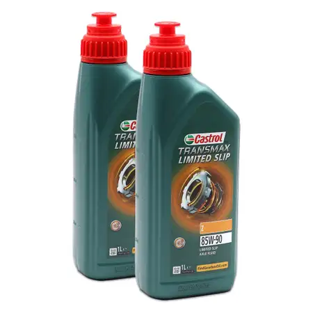 2L 2 Liter CASTROL TRANSMAX LIMITED SLIP Z 85W-90 Schaltgetriebe&ouml;l API GL-5