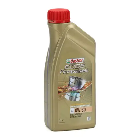 1L 1 Liter CASTROL EDGE Professional Motor&ouml;l &Ouml;l TITANIUM FST A5 0W-30 0W30 VOLVO