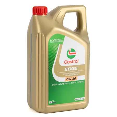 5L 5 Liter CASTROL EDGE 0W-30 Motor&ouml;l BMW LL04 LL19FE MB 229.31/51 Renault RN0700/0710