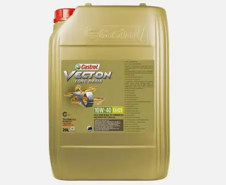 20L 20 Liter CASTROL Motor&ouml;l &Ouml;l VECTON LONG DRAIN 10W40 E6/E9 MB 228.51 VOLVO VDS-4 15B346