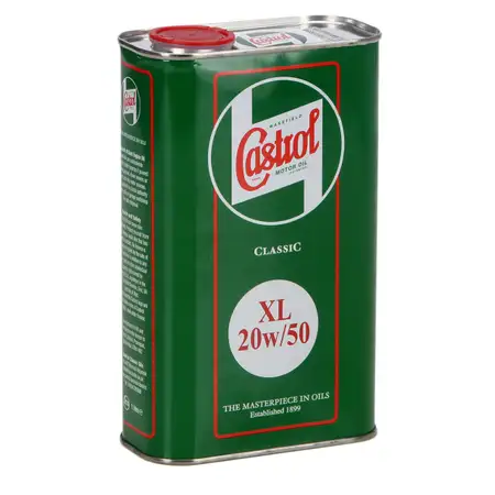 CASTROL CLASSIC XL 20W50 Motor&ouml;l Oldtimer Classic Cars pre1980 - 1L 1 Liter