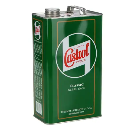 CASTROL CLASSIC XL 20W50 Motor&ouml;l Oldtimer Classic Cars pre1980 - 4,54 Liter