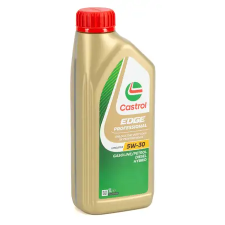 1L 1 Liter CASTROL EDGE Professional LONGLIFE III 5W-30 Motor&ouml;l VW 504/507.00 PORSCHE C30