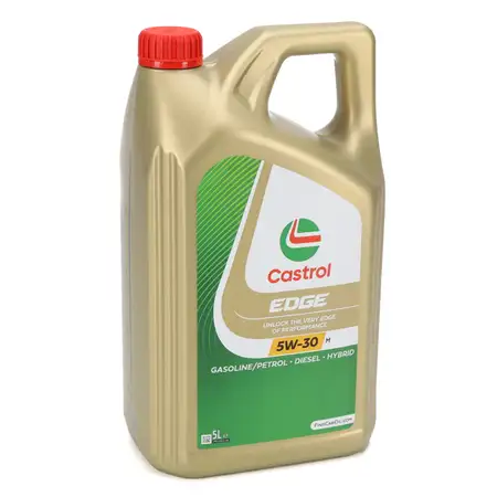 5L 5 Liter CASTROL EDGE 5W-30 M Motor&ouml;l ACEA C3 API SN BMW Longlife-04 MB 229.31/51/52